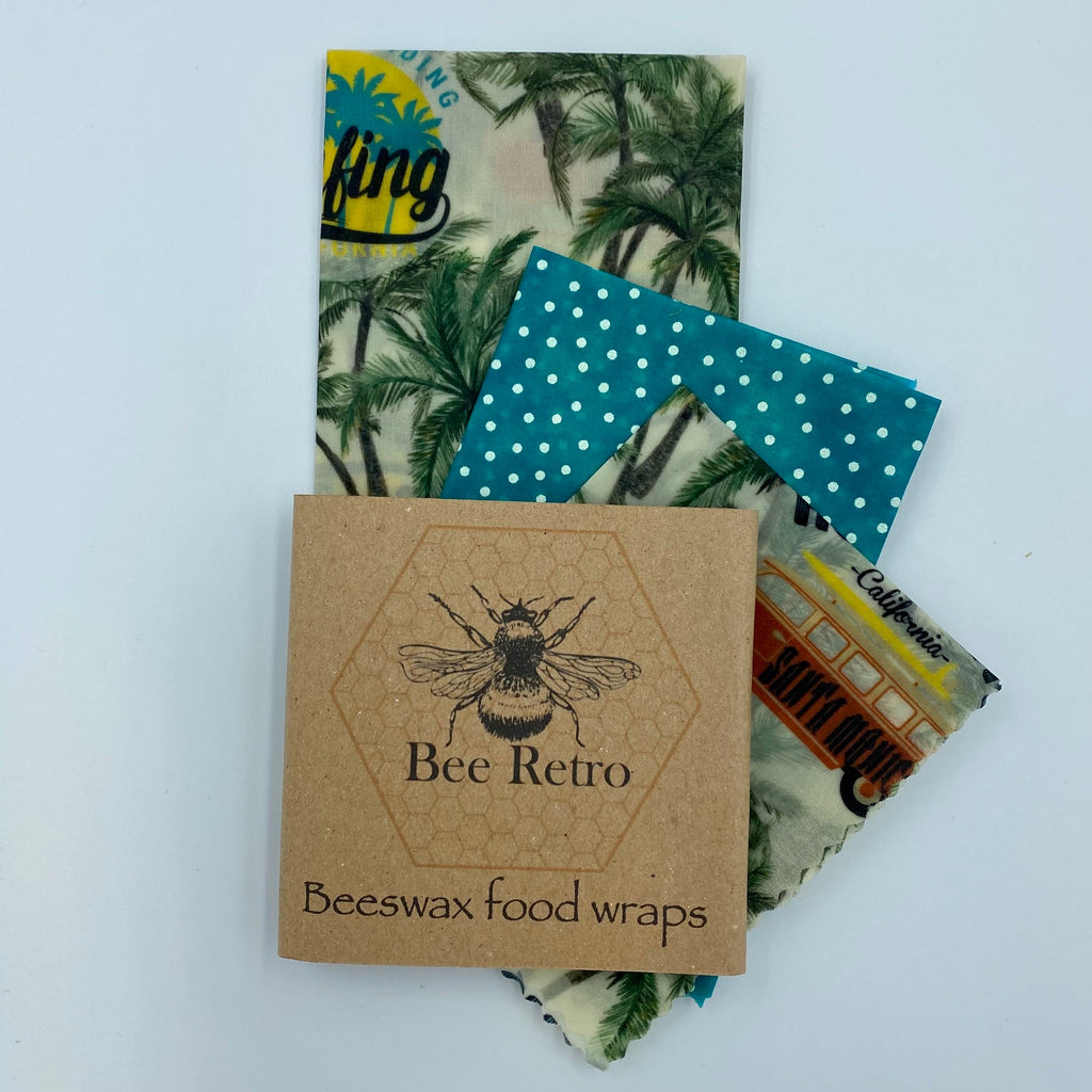 California Dreaming Eco Friendly Beeswax Wraps-1