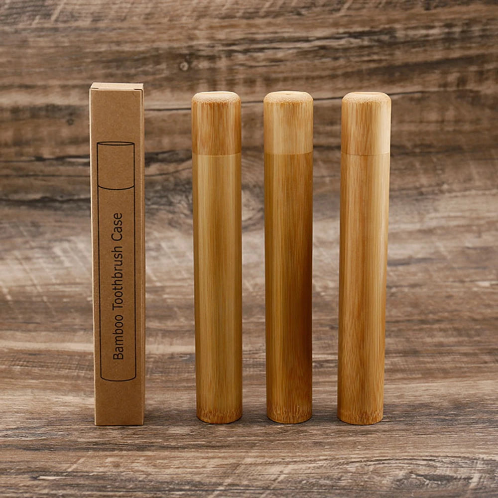Eco-Friendly Bamboo Toothbrush CaseTM
