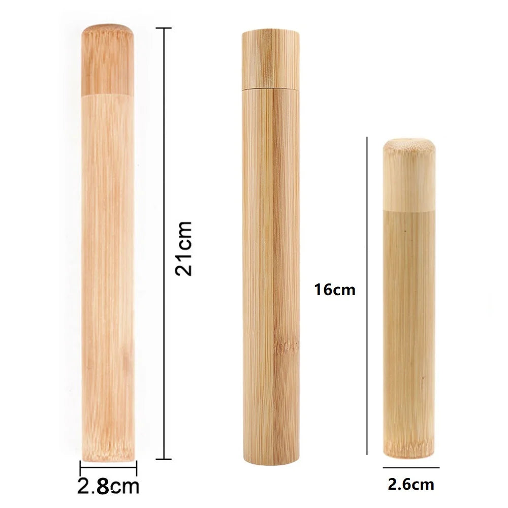 Eco-Friendly Bamboo Toothbrush CaseTM