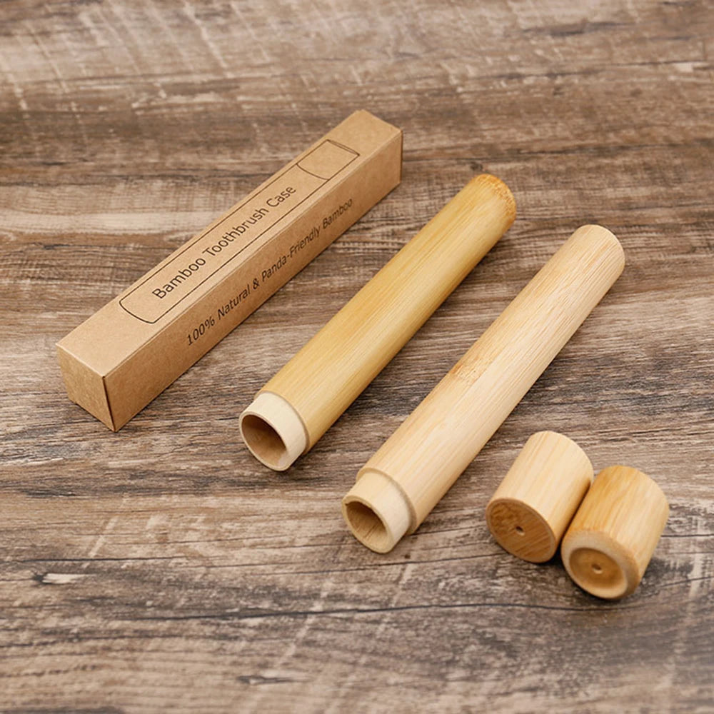 Eco-Friendly Bamboo Toothbrush CaseTM